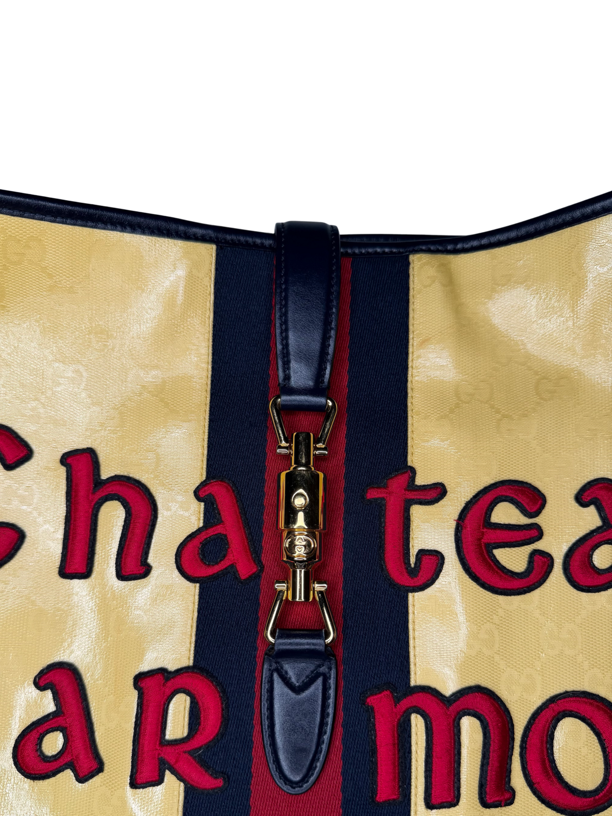 Gucci Maxi Jackie Chateau Marmont GG Hobo Bag