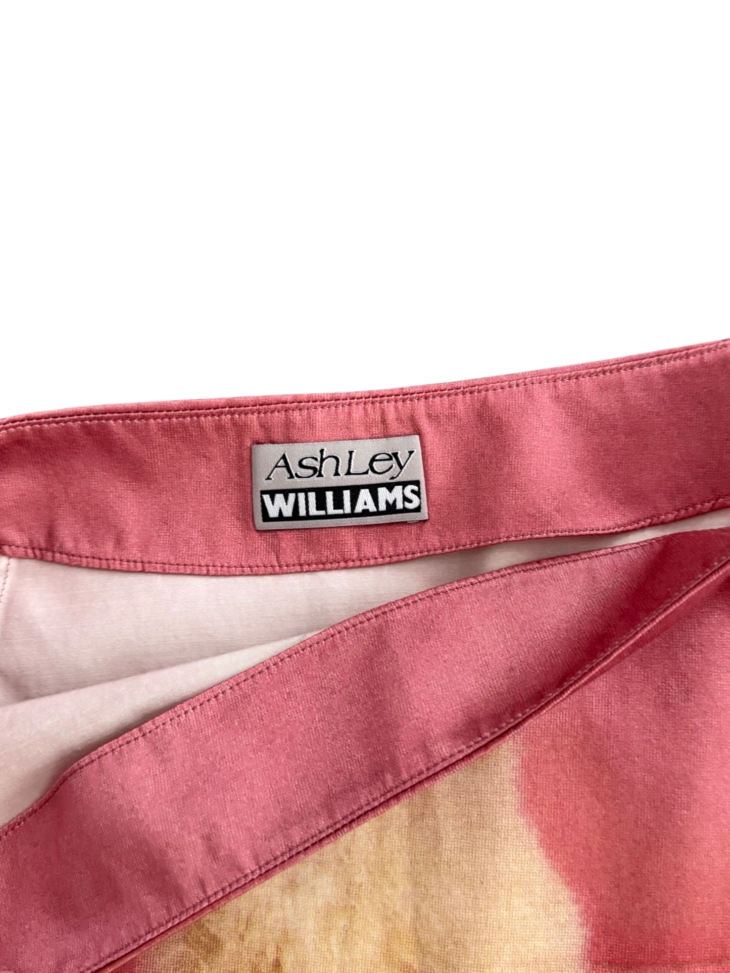 Ashley Williams Pink Cat Miniskirt