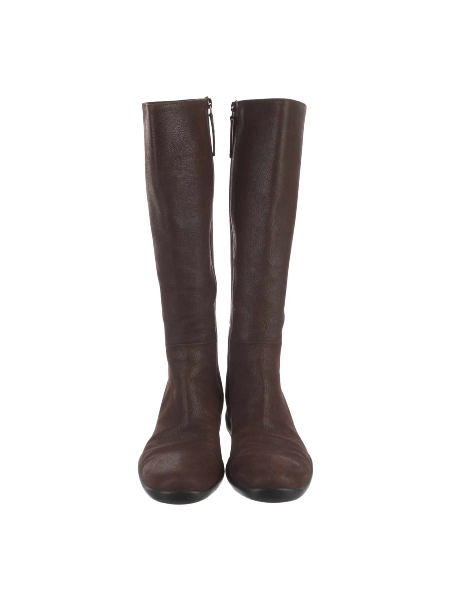 Prada Brown Leather Sport Boots