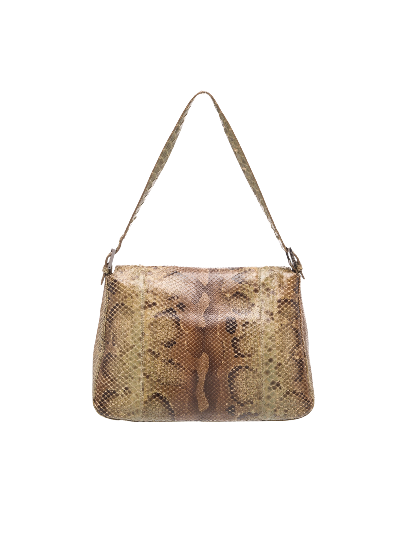 Fendi Python Mamma Baguette Bag